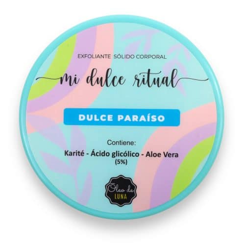 Exfoliante corporal DULCE PARAISO x 21 Corazones