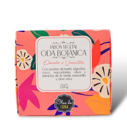 Jabón Vegetal Oda Botánica - Pomelo x Vainilla
